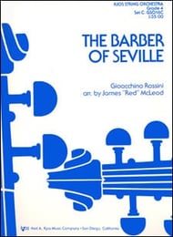 The Barber of Seville Orchestra sheet music cover Thumbnail